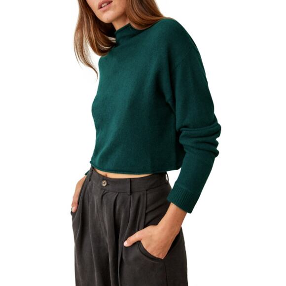 Reformation Sweaters - Reformation high-neck recycled cashmere knitted jumper